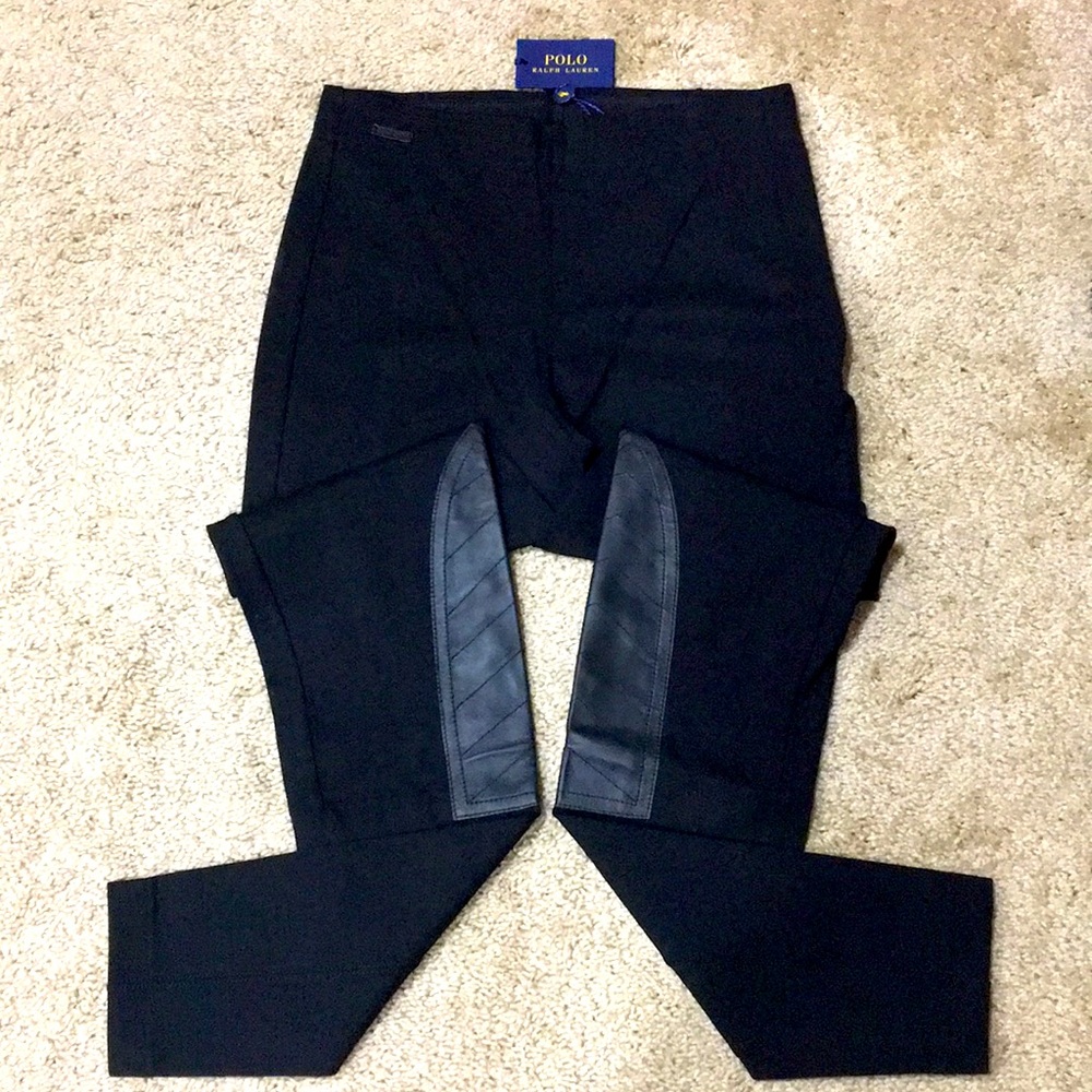 ❤️ RALPH LAUREN ❤️ COLLECTION LUXURY POLO RALPH LAUREN BLUE LABEL LEGGING . - Picture 1 of 12